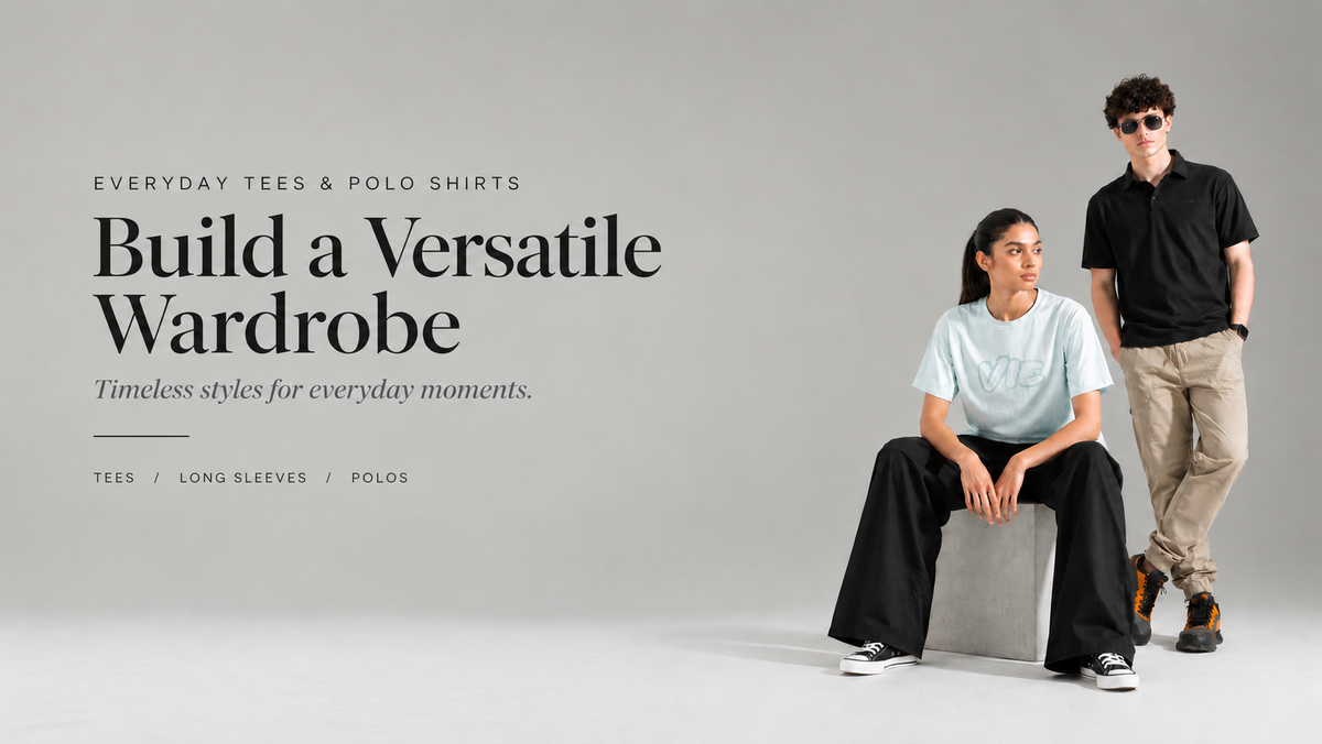 How to Build an Everyday Wardrobe With Timeless Tees and Polo Shirts