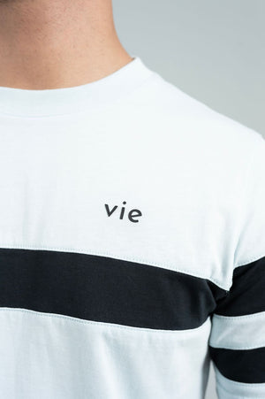 Frame Ice Blue Panel Tee