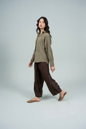 Arc Barrel Brown Trouser