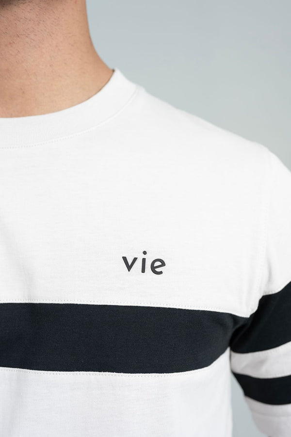 Frame Lilac Panel Tee