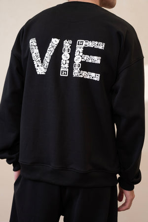 Standline Jet Black Sweatshirt