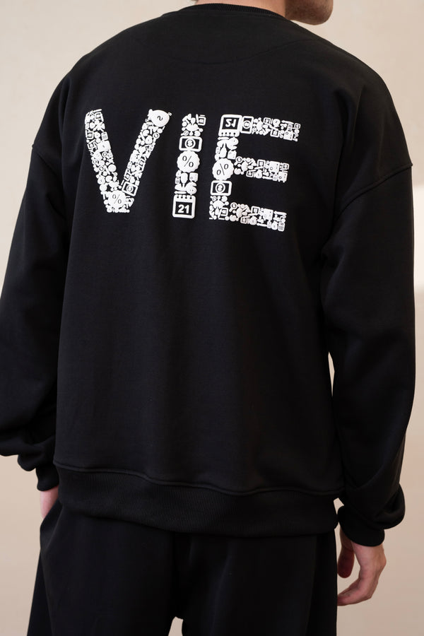 Standline Jet Black Sweatshirt
