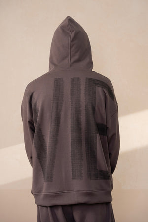 Zipline Dark Gull Grey Essential Hoodie