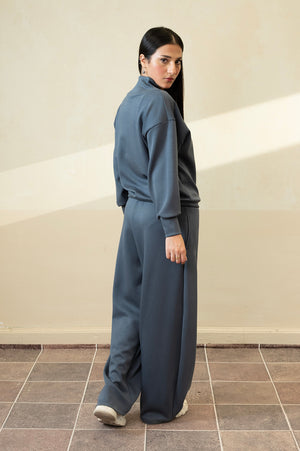 Pleatfall Stratified Sea Sweatpant