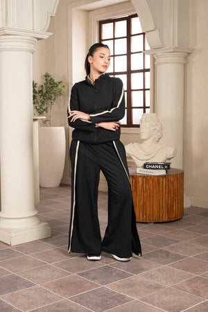 Adi Cropped Black Jacket