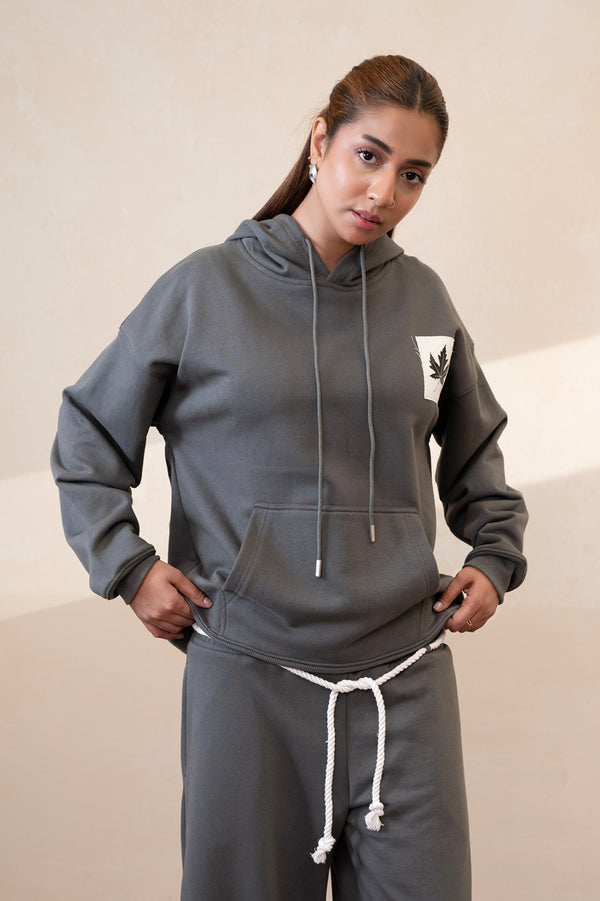 The Pullover Gunmetal Hoodie