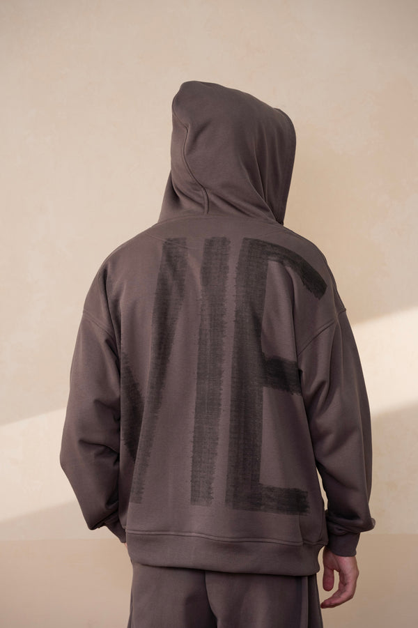 Zipline Dark Gull Grey Essential Hoodie