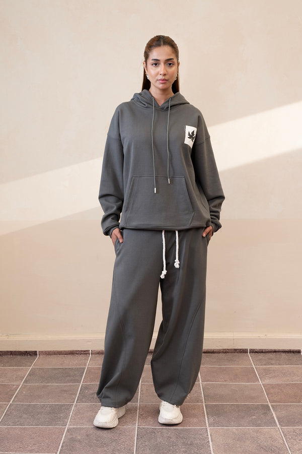 The Pullover Gunmetal Hoodie