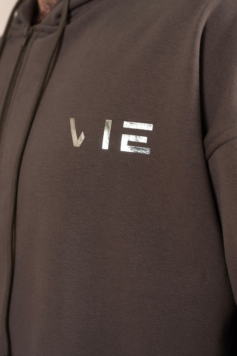 Pin Statement Dark Gull Grey Hoodie