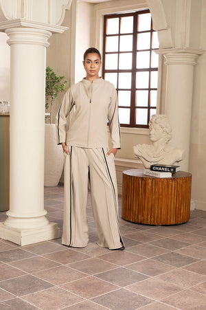 Adi Cropped Chateau Gray Jacket