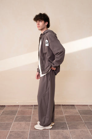 Zipline Dark Gull Grey Essential Hoodie