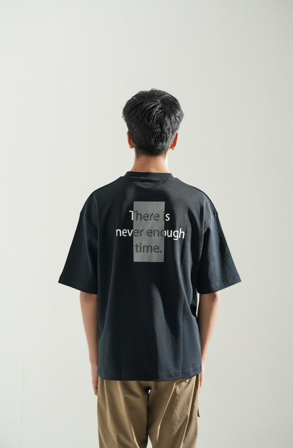 The Timekeeper Black Tee