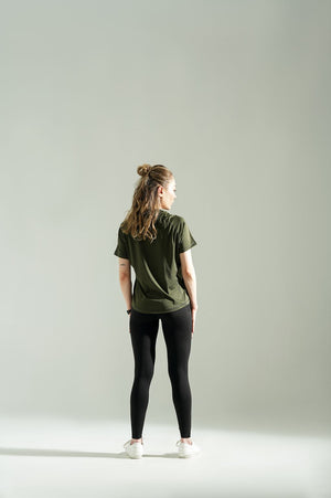 Velocity Olive Tee