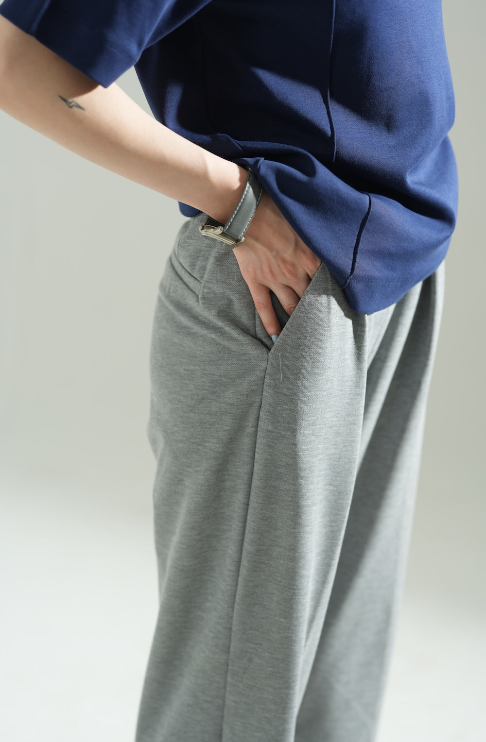 Tailored Grey Trouser