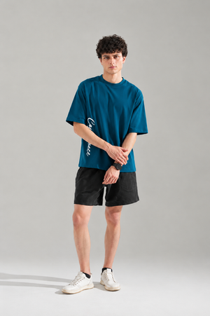 Quiet Confidence Teal Blue Tee