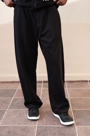 Volume Jet Black Trouser Women