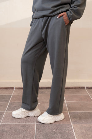 Volume Gunmetal Trouser Women