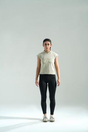 Aura Green Tee