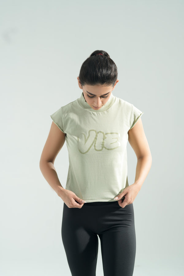 Aura Green Tee