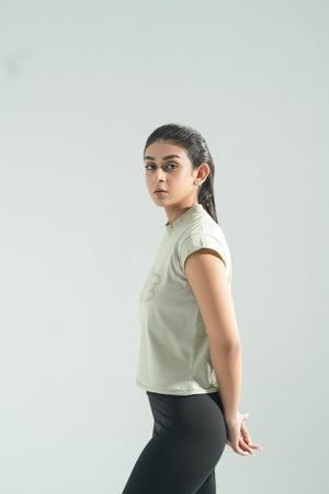 Aura Green Tee