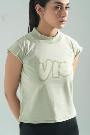 Aura Green Tee
