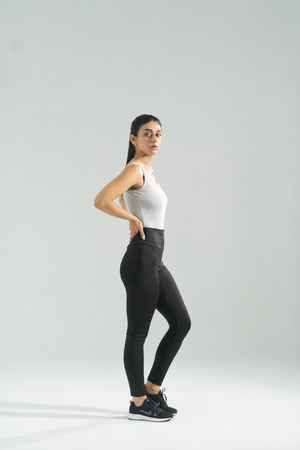 Life in Motion Black Leggings