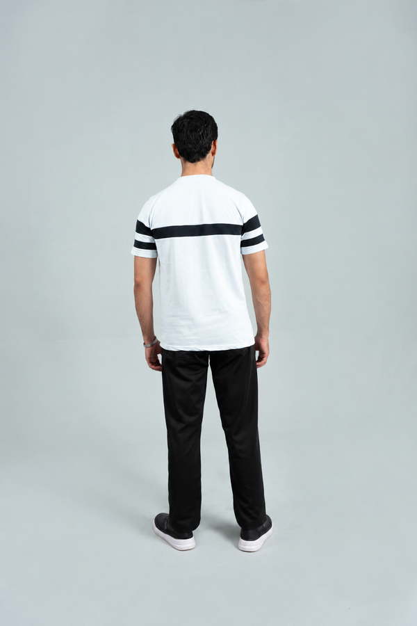 Frame Ice Blue Panel Tee