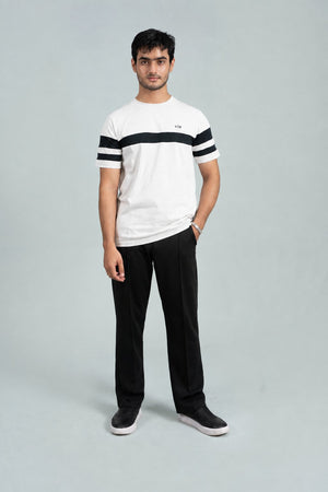 Frame Lilac Panel Tee