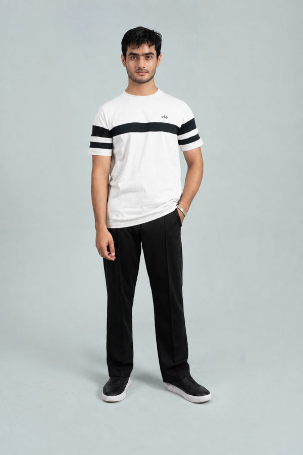Frame Lilac Panel Tee