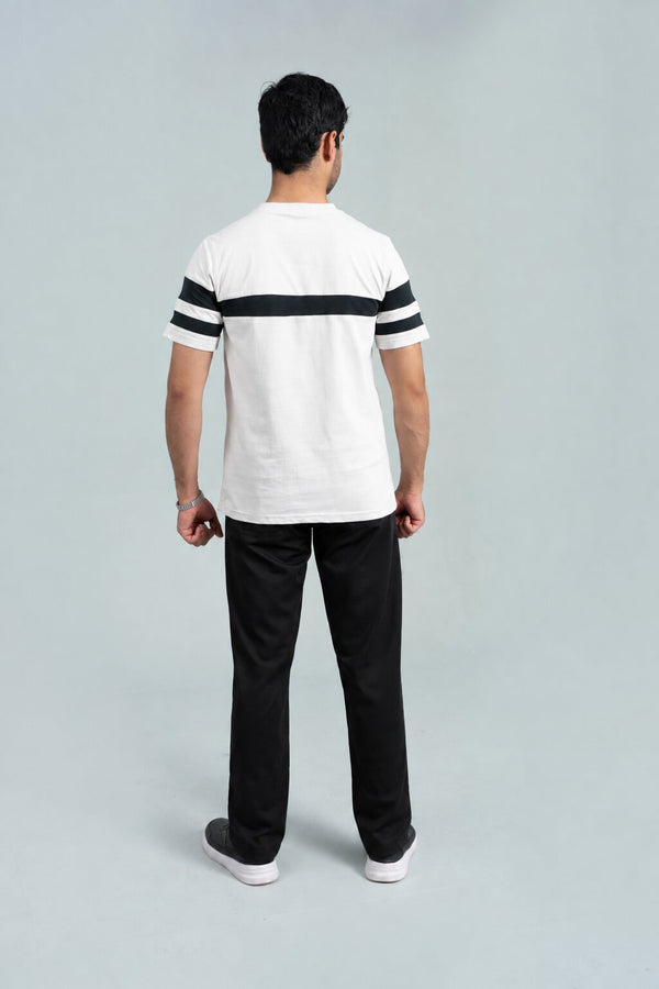 Frame Lilac Panel Tee