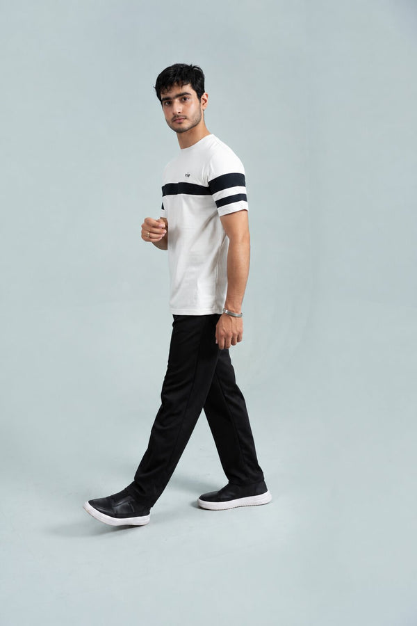 Frame Lilac Panel Tee