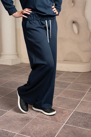 Parallel Black Iris Track Pant