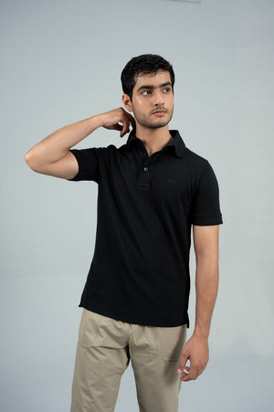 Interval Black Polo