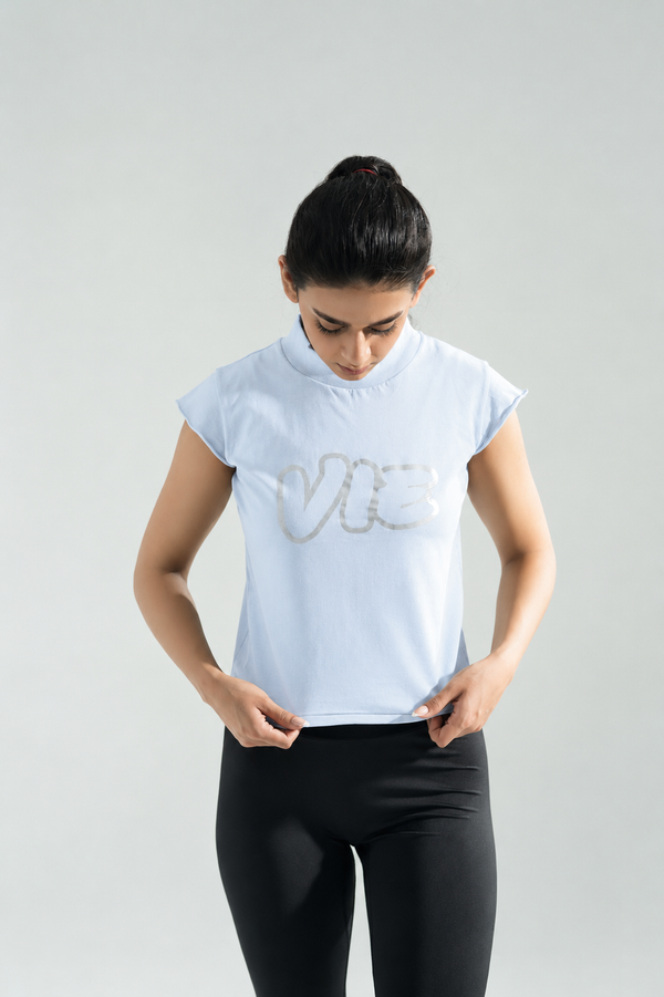 Aura Ice Blue Tee
