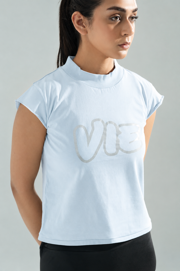 Aura Ice Blue Tee