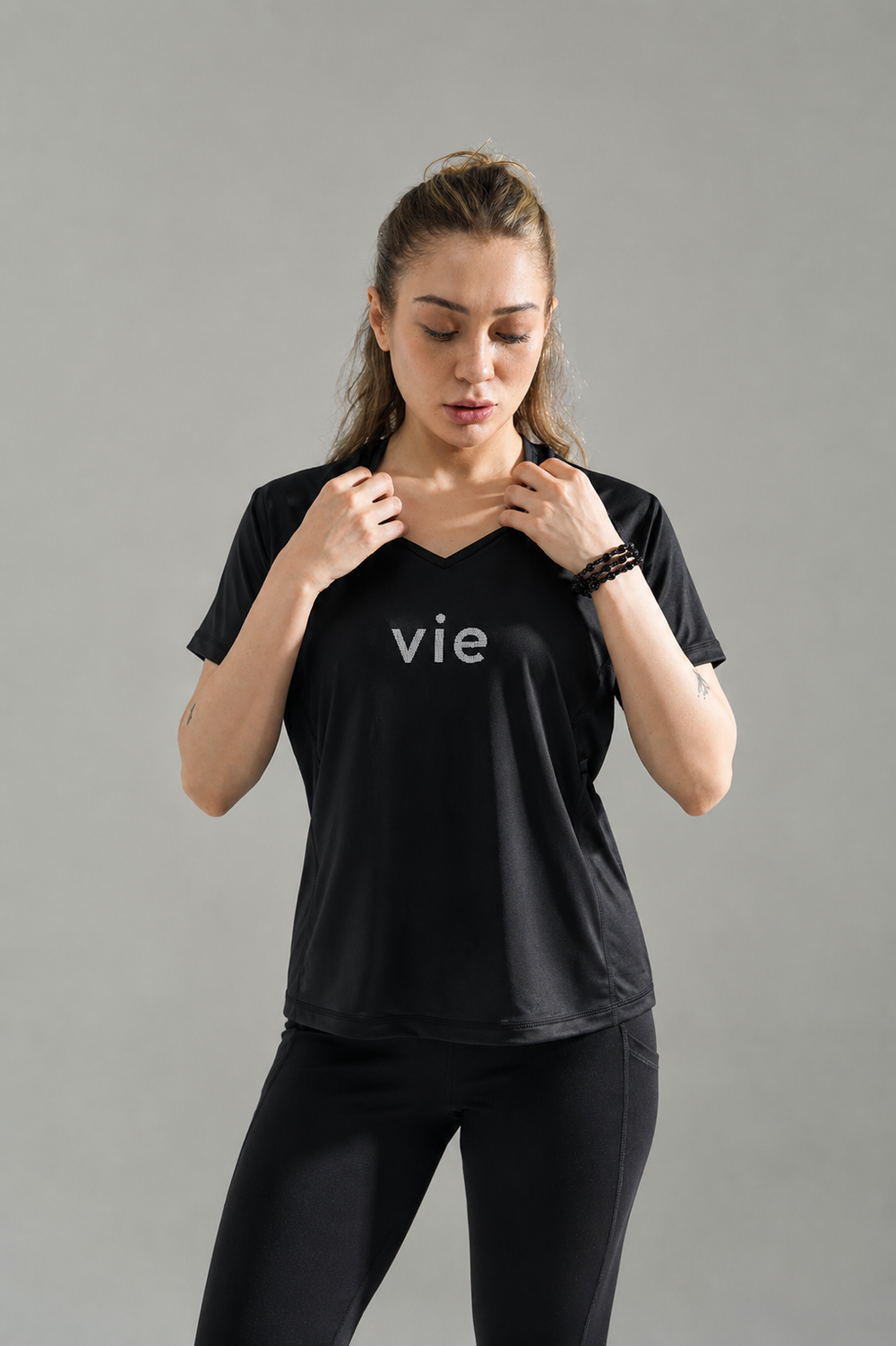 Velocity Black Tee