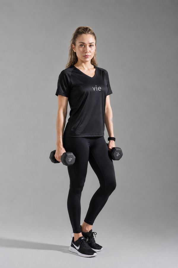 Velocity Black Tee
