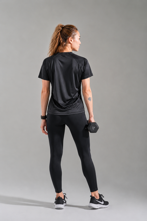 Velocity Black Tee