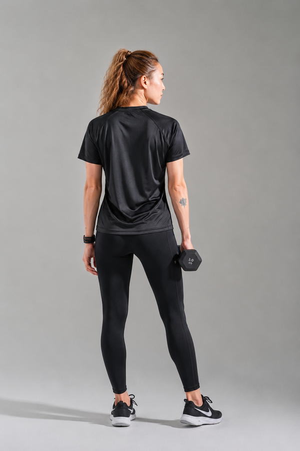Velocity Black Tee