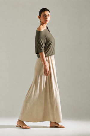 Luxe Olive Green Top