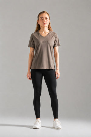 Velocity Beige Tee