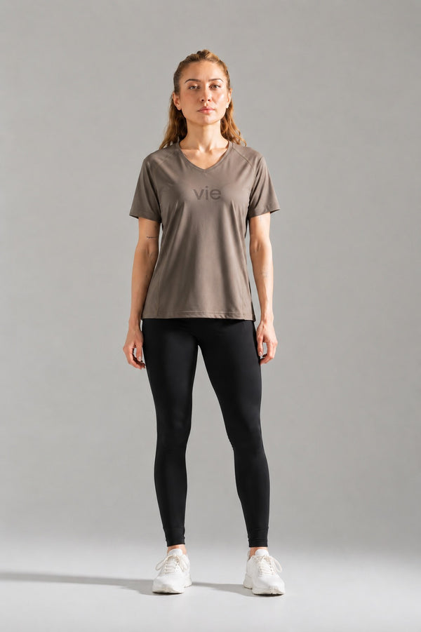 Velocity Beige Tee