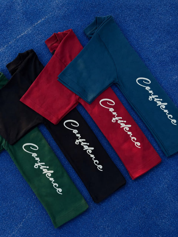 Quiet Confidence Maroon Tee