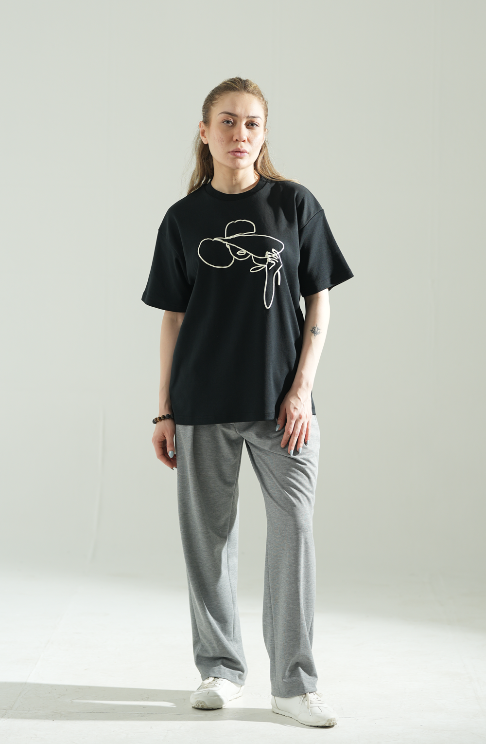 The Future Is Female Black Tee