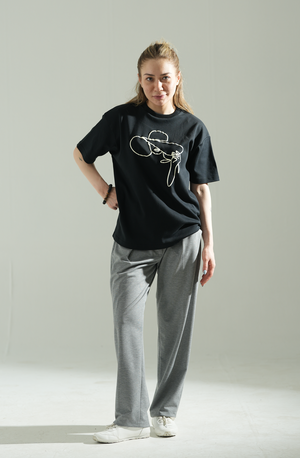 The Future Is Female Black Tee