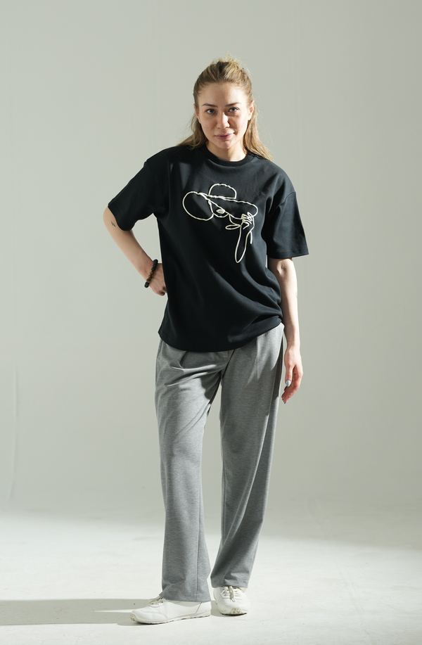 The Future Is Female Black Tee