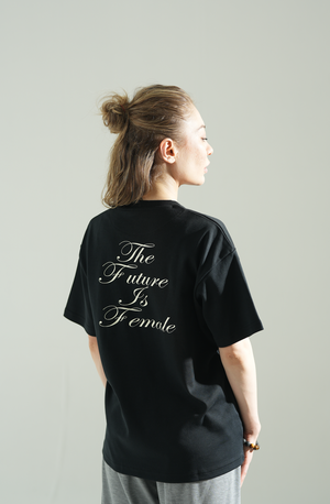 The Future Is Female Black Tee