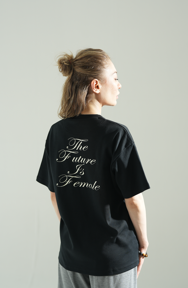 The Future Is Female Black Tee