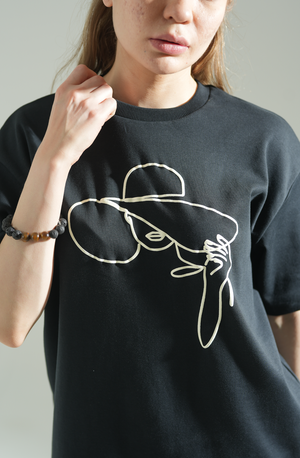 The Future Is Female Black Tee