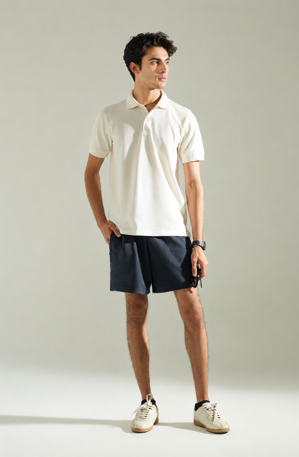 Apex White Polo